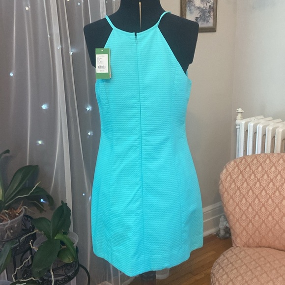 NWT Lilly Pulitzer Seaside Aqua Shift - Picture 2 of 7